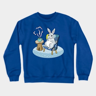 Coffee Bunny Crewneck Sweatshirt